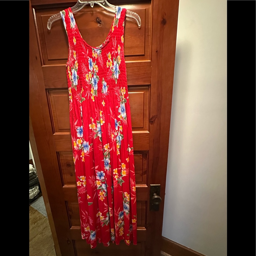 Hawaiian Maxi dress